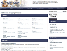 Tablet Screenshot of kidwebdirectory.com